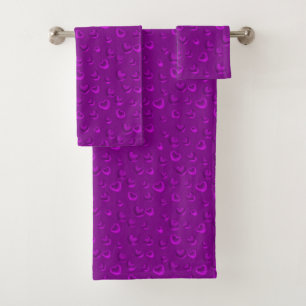 Luxe Moderne Elégante Parties scintillant Purple H