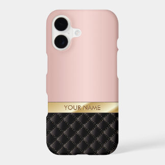 Luxe nommé fait sur commande d'or rose