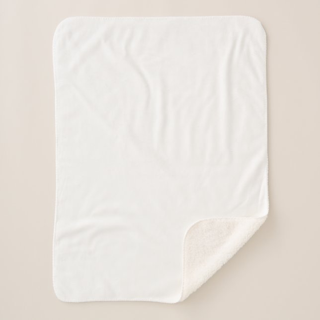 Luxe Petite couverture Sherpa 30x40 Plush Soft (Devant)