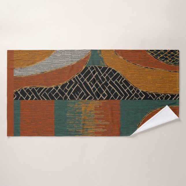 Luxe sophistiqué Caraïbes africaines (Serviette de bain)