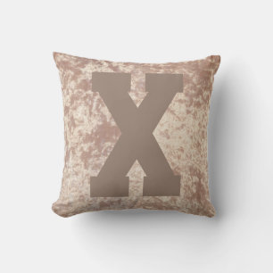 Luxe velours stylisé coussin d'oreiller jettent