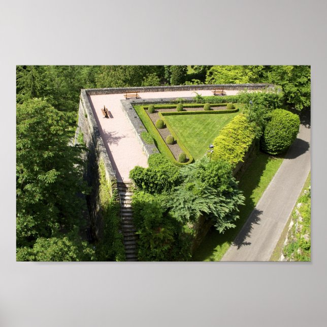 Luxembourg City Ground Park Poster (Devant)