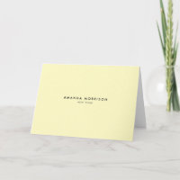 Luxueux Minimaliste Jaune Vide