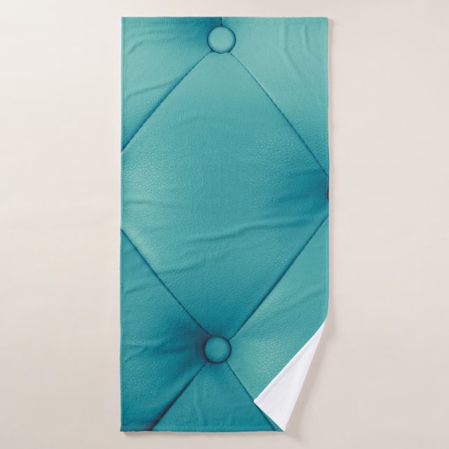 Luxueux mobilier en cuir marron avec mais (Serviette de bain)