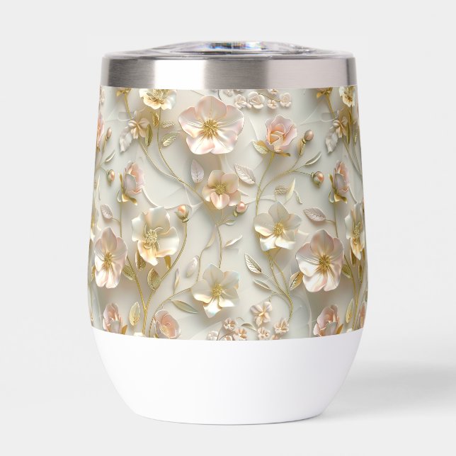 Luxury 3D Embossed Floral Gold Foil Elegant  (Avant)