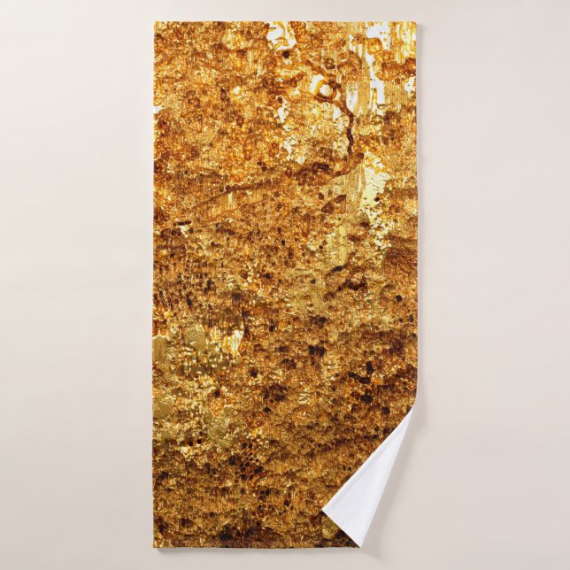 Luxury gold texture. (Serviette de bain)