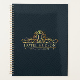 Luxury Hotel Stationery Gold Monogramme