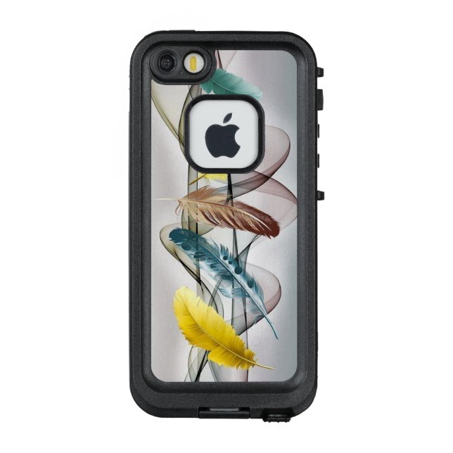 Luxury Leather Look iPhone 5/5s Case – Premium Cla (Dos)