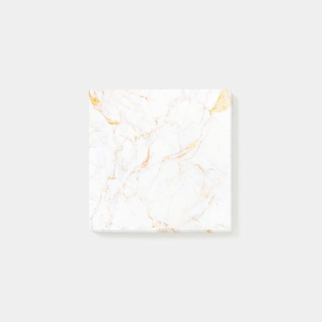 Luxury Rose Gold Ink Art Post-it Notes Block (Devant)