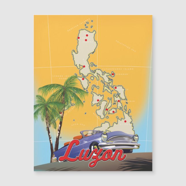 Luzon Philippines poster Voyage (Devant)