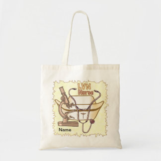LVN Nurse Collage sur mesure infirmières sac fourr