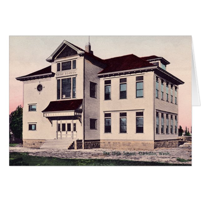 Lycée de Clarkston Washington (Devant horizontal)