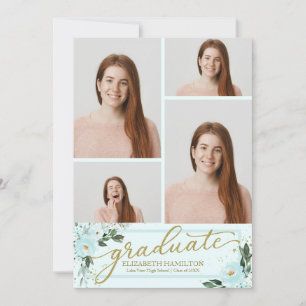 Lycée Faire-part 4 Photo Floral