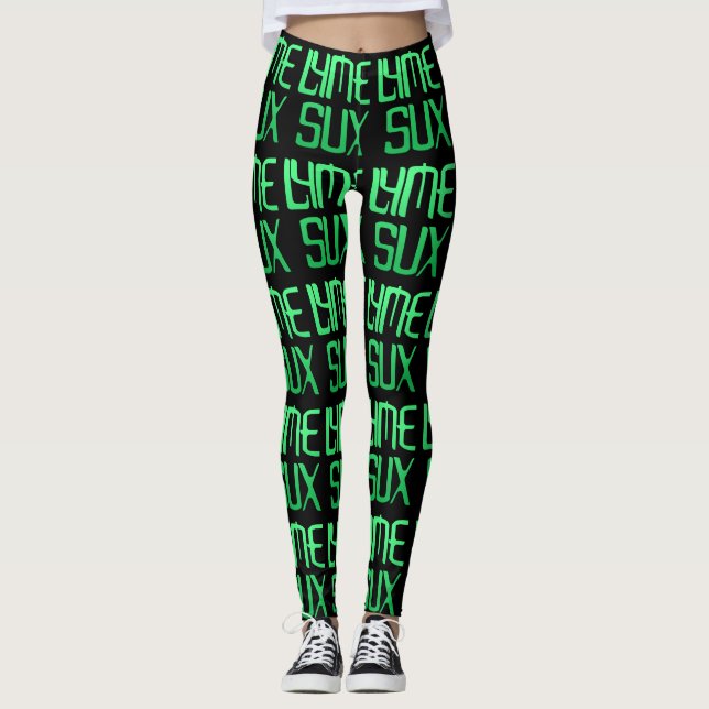 Lyme Sux Leggings (Devant)