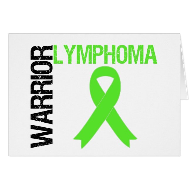 Lymphoma Warrior Grunge (Devant horizontal)