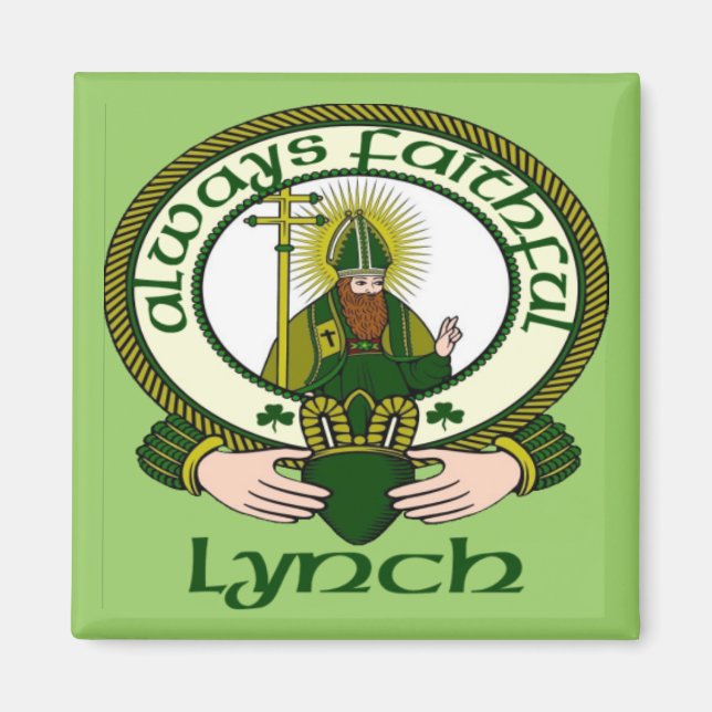 Lynch Clan Motto Magnet (Devant)