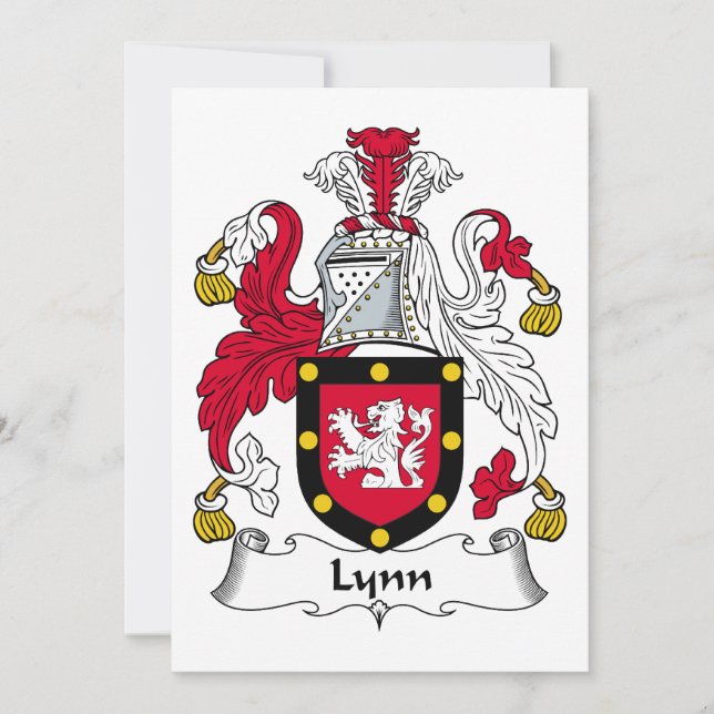 Lynn Family Crest (Devant)