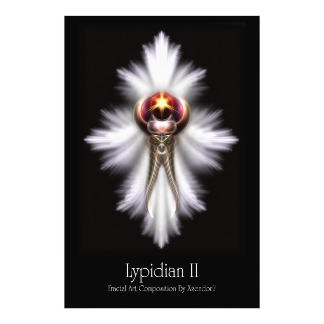 Lypidian II Fractal Art M2 Imprimer Photo (Devant)