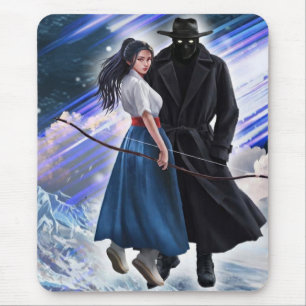 Lyra et Nightshadow  Tapis de souris