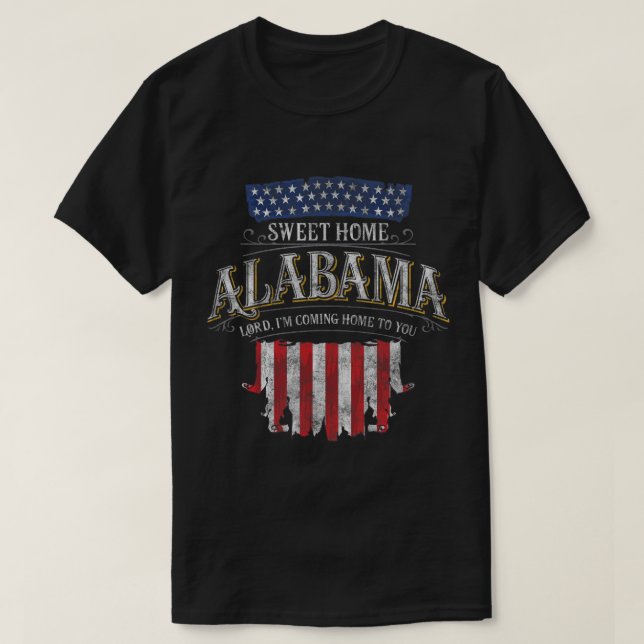 LyricVerse - Sweet Home T-Shirt Alabama (Design devant)