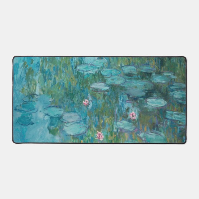 Lys à eau, Peinture à l'huile d'art, Claude Monet (Recto)