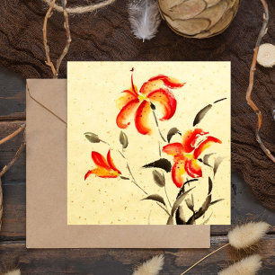 Lys de tigre - rouge