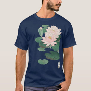 Lys d'eau de floraison par Ohara Koson T-Shirt