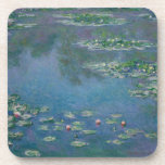 Lys d'eau par Dessous de verre Claude Monet<br><div class="desc">Apportez des oeuvres d'art dans vos espaces de vie grâce à cet ensemble de dessous de verre avec des nappes d'eau de Monet.</div>
