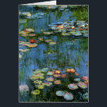 Lys d'eau par Monet<br><div class="desc">Les nénuphars de Monet</div>