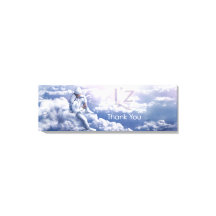 L'z-"Merci" haut de gamme toile 36"x12", 1,5"