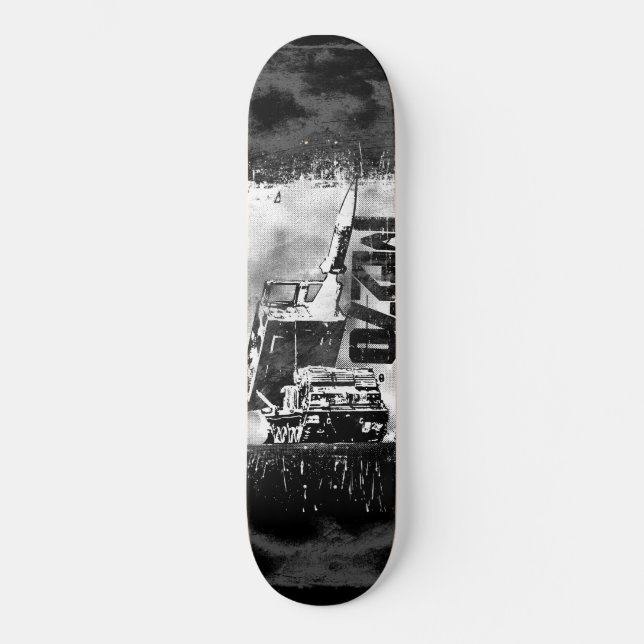 M270 MLRS Skateboard 8 1/8" (Recto)