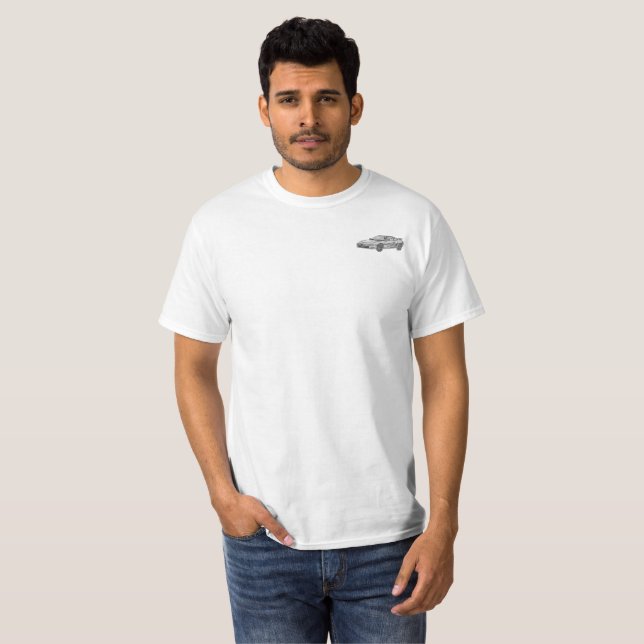 M. 2 T-shirt de MR2 Toyota de voiture de sport (Devant entier)