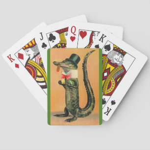 M. Alligator Cartes à jouer