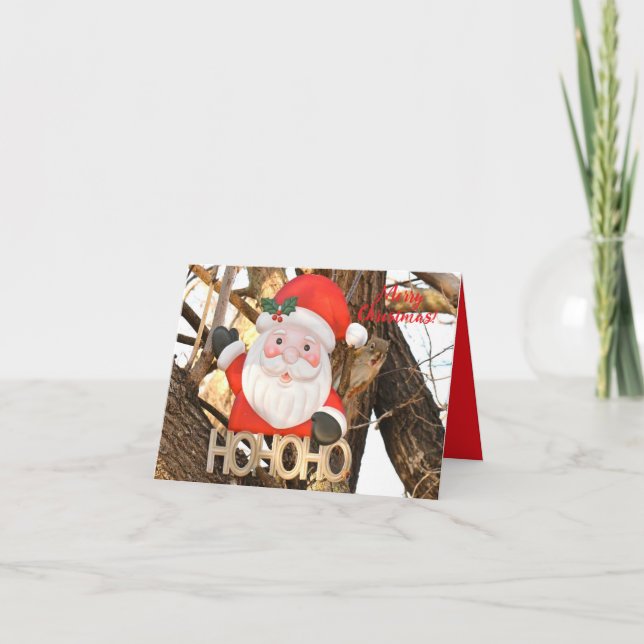 M. Bickles La carte de Noël des écureuils (Devant)