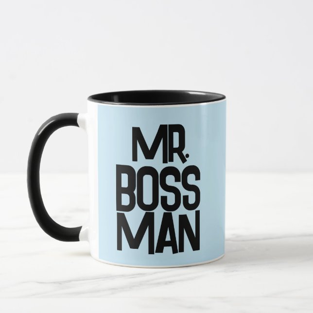M. BOSS MAN CAFÉ MUG (Gauche)