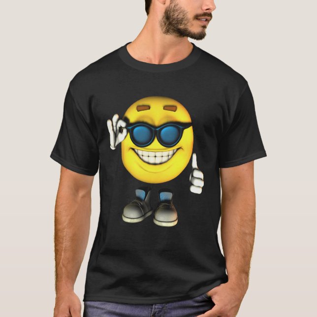 M. COOL ON COLORED T-SHIRTS (Devant)