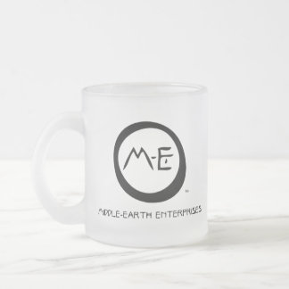 M-E MIDDLE-EARTH ENTERPRIS™ Mug en verre dépoli