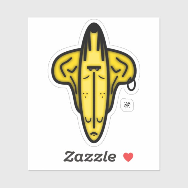 M. Ears - Sticker pour les visages de dessin animé (Feuille)