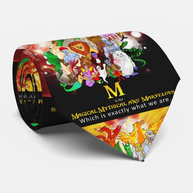 M est pour la Cravate mythique (Roulé)