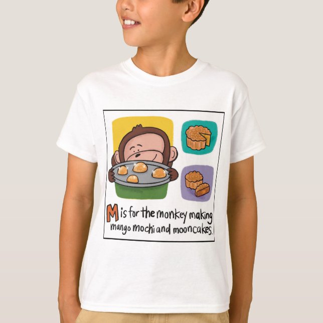 M est pour le T-shirt Mooncakes (Devant)