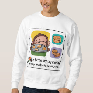 M est pour Mooncakes Crewneck Sweatshirt