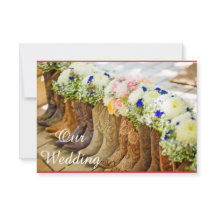 M. et M. faire-part de mariage