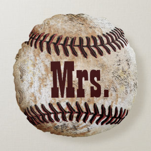 M. et Mme Gifts, Coussin de mariage de baseball