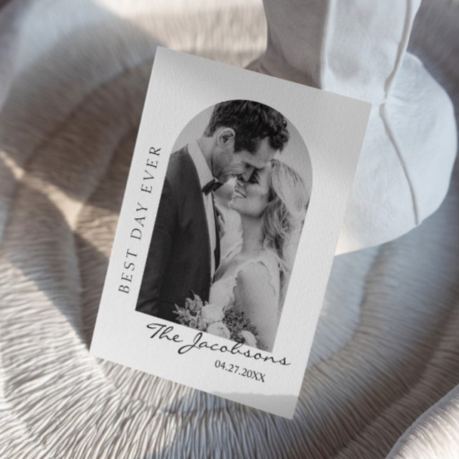 M. et Mme Mariage de photos Carte de remerciements (save the date, thank you invitation, wedding card, wedding photo, photo collage, personalized photo)