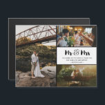 M. et Mme Merci Mariage de collection photo<br><div class="desc">M. et Mme mariage design vous remercient des cartes magnétiques comportant trois de vos photos mariages préférées. Montrez à votre famille et à vos amis votre appréciation d'avoir participé à votre célébration mariage avec l'un de ces beaux cadeaux. Si vous avez besoin d'aide avec le modèle ou de placer vos...</div>