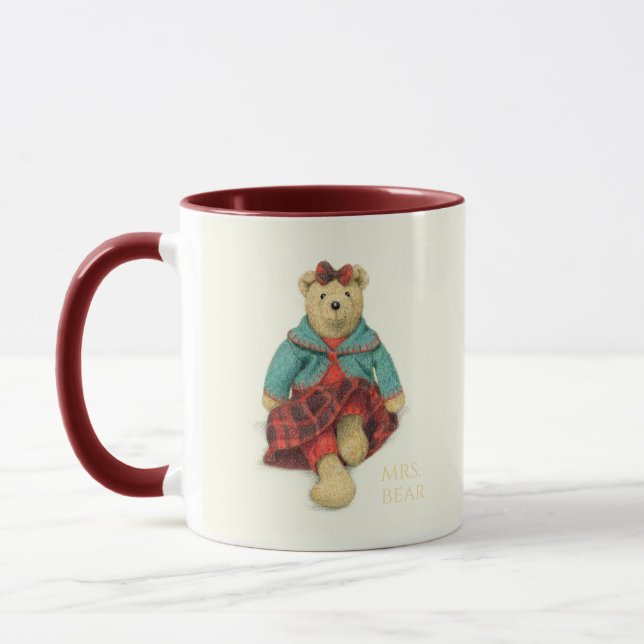 M. ET Mme OURSON Mug Combinaison Marron (Gauche)