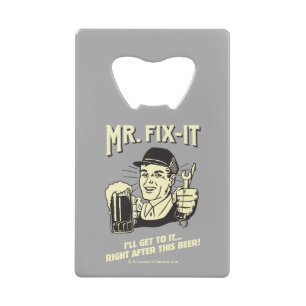 M. Fixit : Après cette bière