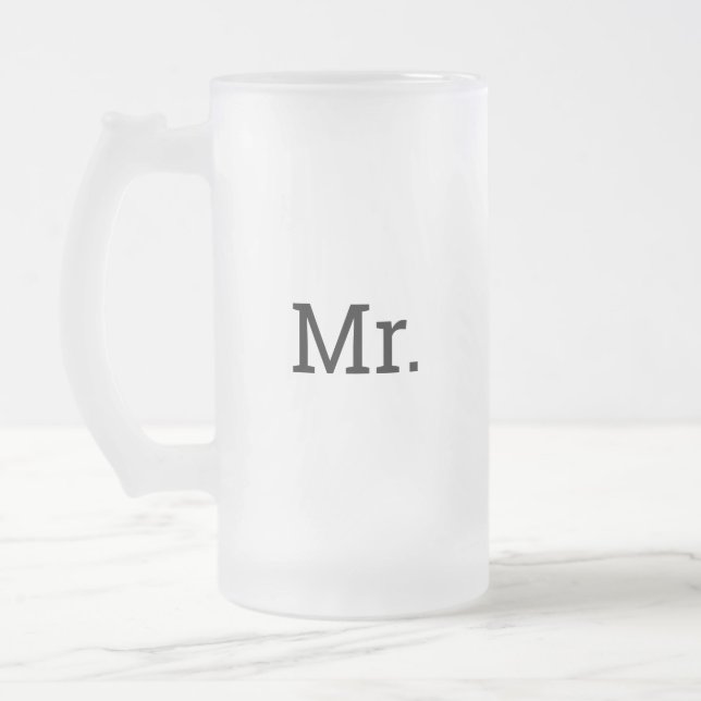 M. FROSTED MUG (Gauche)