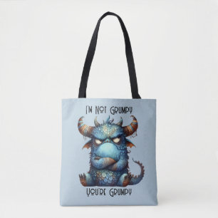 M. Grumpy Monster Sac fourre-tout