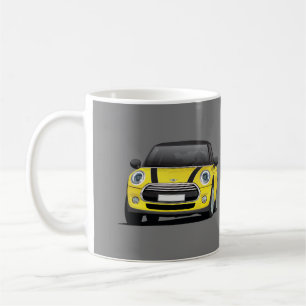 M hachent le tonnelier S, tasse de 2 images, jaune
